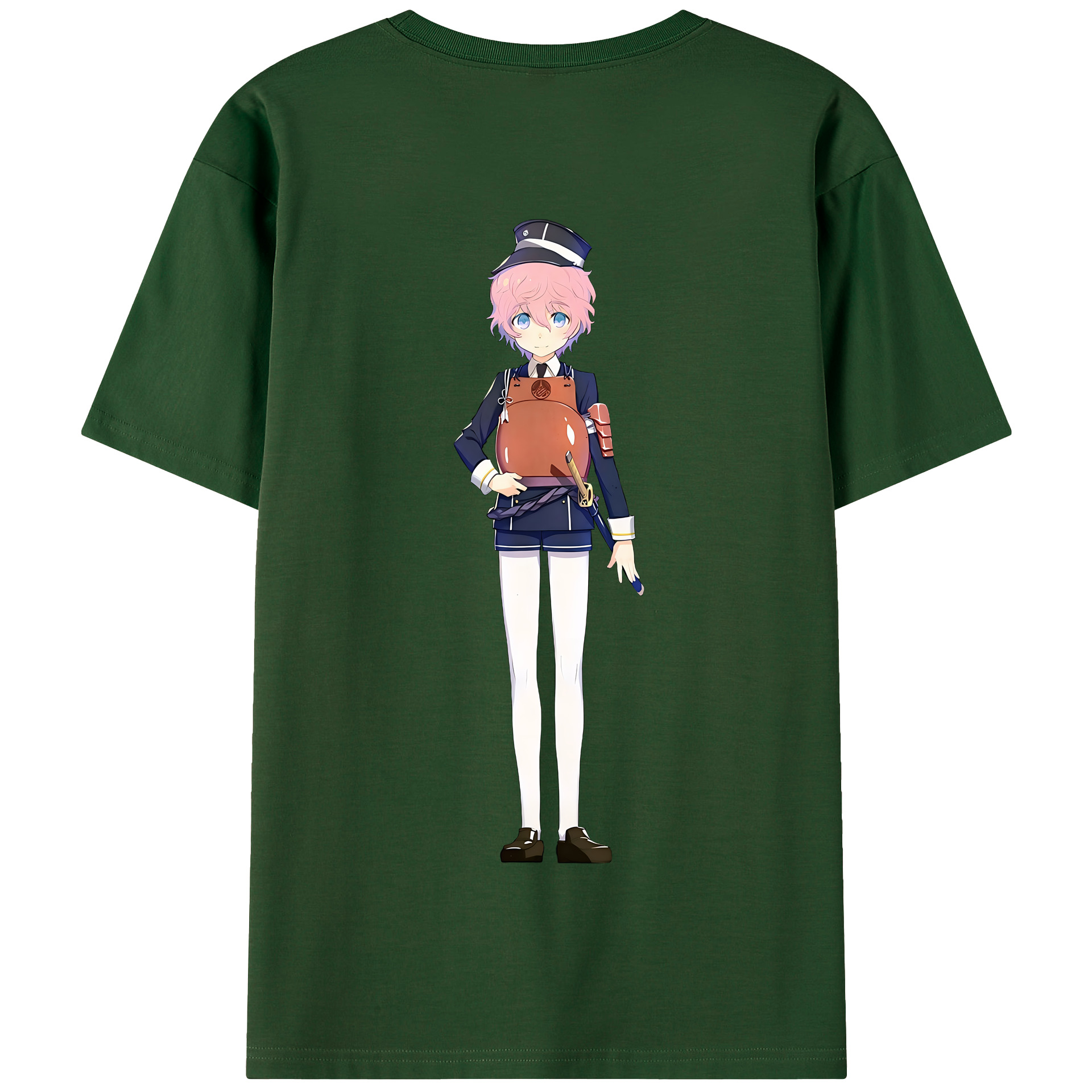 （画像用） 刀剣乱舞 Touken Ranbu 綿100％半袖Tシャツ（背面プリント）